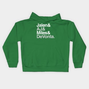 Helvetica Eagles Flock Kids Hoodie